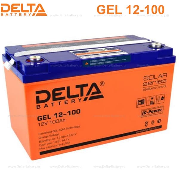 Аккумуляторная батарея Delta GEL 12-100 в Ростове-на-Дону