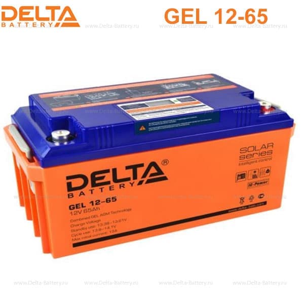 Аккумуляторная батарея Delta GEL 12-65 в Ростове-на-Дону