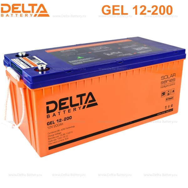 Аккумуляторная батарея Delta GEL 12-200 в Ростове-на-Дону
